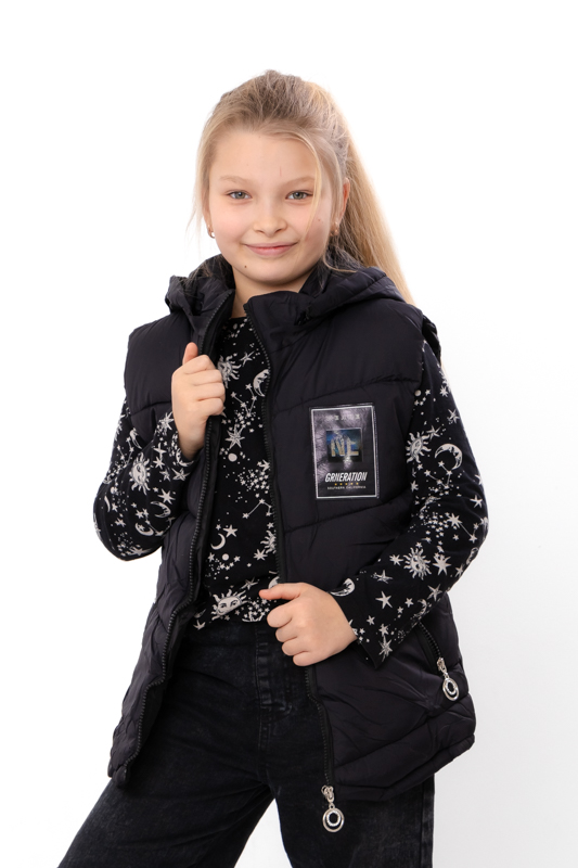 Жилетка для дівчинки